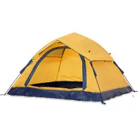 DS Produkte Where Tomorrow Pop Up Wurfzelt 3 Personen 215x195x120cm gelb