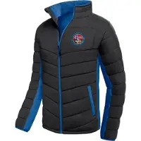 Nebulus Winterjacke GENIUS Herren, warme Outdoorjacke, praktische & vielseitige Übergangs- & Winterjacke, P5850 - Herren, schwarz-kobalt, L