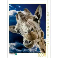 CALVENDO Puzzle Giraffe 1000 Teile Lege-Größe 48 x 64 cm Foto-Puzzle Bild von Elisabeth Stanzer, 1000 Stück(e), andere, 14 Jahr(e)