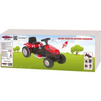 Jamara Elektro-Kinderauto "Traktor Strong Bull", rot, Elektro-Kinderfahrzeuge, KinderB:51cm H:51cm T:95cm, Kunststoff, Elektro-Kinderauto, B:51cm H:51cm T:95cm