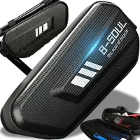 Retoo Fahrrad Rahmentasche Dreiecktasche Schwarz Wasserdicht Gepäckträgertasche Fahrradtasche Rahmentasche für Mountainbike MTB Renrad E-Bike