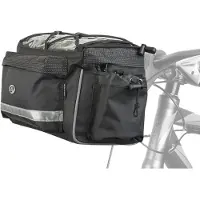 Sonstige Verlage Fahrrad-Lenkertasche A-H721 QRX7 mit Halterung und Schultergurt, schwarz