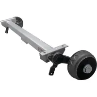 Knott gebremste Achse 1350 kg, 1400x1800 mm, 5x112 für Autotransporter