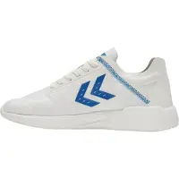 Hummel Minneapolis Legend Sneaker Sportschuhe weiss/blau 211910-9109, Schuhgröße:38 EU