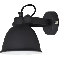 Urban Interiors Wandleuchte Industrial Ø12cm vintage schwarz