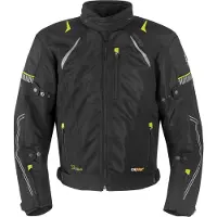 Germot X-Air Evo Pro Motorrad Textiljacke Farbe: Schwarz/Gelb, Grösse: 4XL