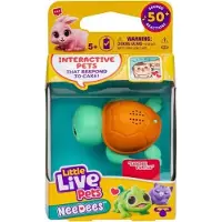 Moose Interaktives Taschenhaustier Little Live Pets Needees Toys, 50+ Sounds & Reaktionen, Zufälliges Plüschtier Modell