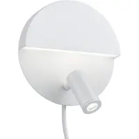TRIO Funktionale LED-Wandleuchte Mario mit 2 Schaltern