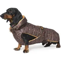 Fashion Dog wasserfester Hunde-Steppmantel speziell für Dackel - 43 cm