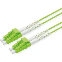 Roline LWL-Kabel 50/125µm OM5, LC/LC, LSOH, Low-Loss, grün, 2 m