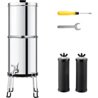 StarTech.com Schwerkraft Wasserfiltersystem - Wasserfiltereimer mit Ultrafiltrationsmembran - Hochleistungswasserfilter für sauberes Trinkwasser