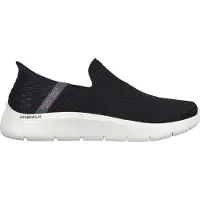 SKECHERS Go Walk Flex No Hands Slip-On Schwarz BKGY Größe EU 44