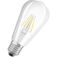 Osram E27 Edison LED-Lampe, dimmbar, 730 lm, 60 W, warmweiß,