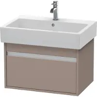 Duravit Waschtischunterschrank Ketho 65x44cm, bas. ma, 1 Auszug, wandhängend