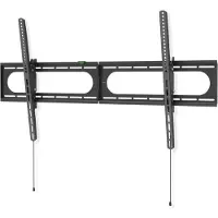 Hama TV-Wandhalterung "Halterung neigbar, 305 cm (120 Zoll) bis 100 kg, Wandabstand 7,9 cm", schwarz, B:116cm H:20,8cm T:7,8cm, Gerätehalterungen, TV-Wandhalterung