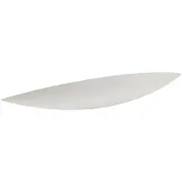 LINDBY Wandlampe Tommi, weiß, Gips, 100 cm, E14, bemalbar