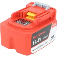 AccuCell Akku passend für Makita BL1415, BL1450 Akku 14,4 Volt 3000mAh Li-Ion