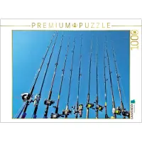 CALVENDO Puzzle Ruhig Werden - Angeln 1000 Teile Lege-Größe 64 x 48 cm Foto-Puzzle Bild von Peter Roder, 1000 Stück(e), andere, 14 Jahr(e)