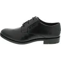 Bugatti Business Herren Schnürschuhe schwarz Glattleder - Größe: 42
