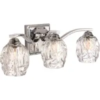 Elstead Lighting Elstead Kalli LED Wandleuchte G9 3-fach Poliertes Chrom IP44