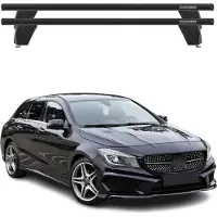 Menabo Dachträger Grundtäger für Mercedes CLA X117 2015-2025 75kg Alu Schwarz 2x