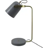 Kayoom Tischleuchte "Caroline in Grau", grau, H: 58cm, 1 Stk., Leuchten, Tischleuchte