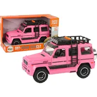 Leantoys Geländewagen, pinkfarben, V12-Turbine