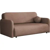 Mirjan 24 Sofa Viva Sun IV, Schlafsofa mit Schlaffunktion und Bettkasten, 4-Sitzer (Farbe: Coral 45)