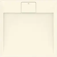Ideal standard Ultra Flat S i.life Quadrat-Brausewanne, 700x700x30mm, T5246FT, Farbe: Sandstein
