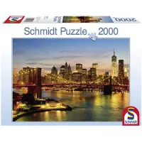 Schmidt 2000 Teile Spiele Puzzle New York 58189