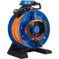 Hedi G750QTF Vollkunststoff Gerätetrommel „Generation 7“ 50m für Bau und Außen