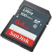 SanDisk Ultra SDHC UHS-I Speicherkarte 64 GB