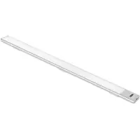Emuca USB wiederaufladbare LED-Wandleuchte Kaus mit Berührungssensor, L600mm,
