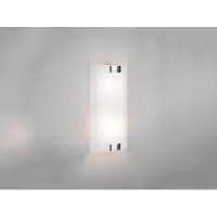 Meine Wunschleuchte Design LED Wandlampe mit Lampenschirm Glas, flach, Treppenhaus, innen, Flurlampe