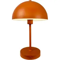 Dyberg Larsen Stockholm Akku-Tischlampe, terracotta