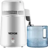 OEM Wasserdestillator, Leistung 750 W, Kapazität 4 L, Destillationsgeschwindigkeit 0,34 Gal/H, Edelstahlkonstruktion, Abmessungen Φ9,1 x 15,2 Zoll