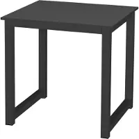 Vdd Küchentisch - Schreibtischtisch - 75 cm x 75 cm - schwarz