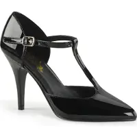 Pleaser VANITY-415 Damen Pumps von , Schwarz Lack , EU 36, US 6
