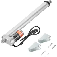 Vevor Linearaktuator 12V 10,2 cm Hohe Last 149,7 kg/1500N 0,5 cm/s IP54 Schutz, Verbessert, 12 Zoll