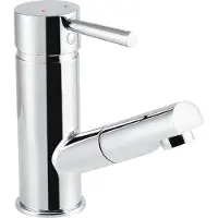 Cornat Waschtischarmatur "Fuerte" – Wasserhahn fürs Bad – verchromt
