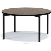 Konsimo Couchtische Wohnzimmertisch ''GERIS'' Dunkebraun, Holz, Klassische Stil, 84,2x43x84,2 cm