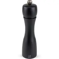 Peugeot Pfeffermühle TAHITI 20cm Schwarz Matt Buchenholz Stahlmahlwerk