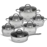 Edenberg EB-4052 12-teiliges Kochgeschirr-Set