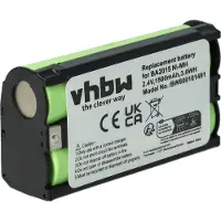 Markenlos Akku kompatibel Sennheiser BA2015 2,4V 1500mAh NiMH 3,6Wh