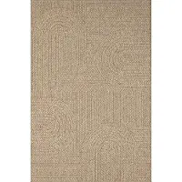 The Carpet Outdoorteppich Terasse Balkon Indoor Robust Teppich Jute-Look
