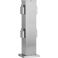 Ledino 50790000002015, Bodenbeleuchtung für den Außenbereich, Edelstahl, IP44, Garten, Pfad, CE, RoHS, REACH, 3500 W
