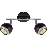 Globo Oman Strahler Chrom, 2xGU10; 57884-2