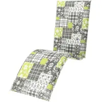 Doppler Liegenauflage 170 x 48 x 6 cm 50 % Baumwolle, 50 % Polyester grau