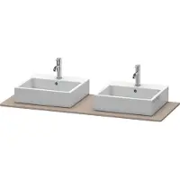 Duravit XS063GB4343 Konsole XSquare mit zwei Ausschnitten