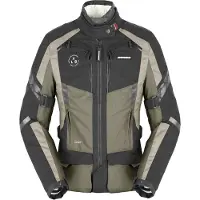 Spidi Jacke 4SEASON EVO LADY, (schwarz/militärgrün, Größe L)